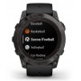 Купить ᐈ Кривой Рог ᐈ Низкая цена ᐈ Смарт-часы Garmin Fenix 7X Pro Sapphire Solar Carbon Gray DLC Titanium with Black Band (010-