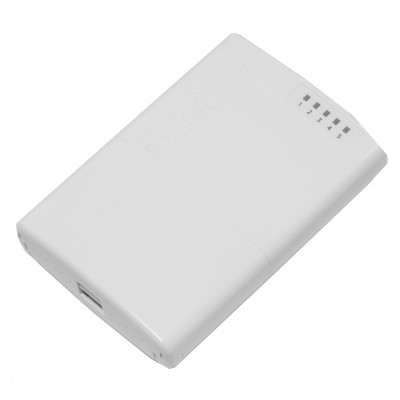 Купить ᐈ Кривой Рог ᐈ Низкая цена ᐈ Маршрутизатор MikroTik PowerBox (RB750P-PBr2) (650MHz/64Mb, 5х100Мбит, PoE out, outdoor)