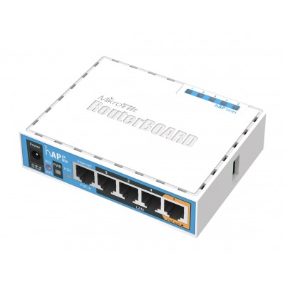 Купить ᐈ Кривой Рог ᐈ Низкая цена ᐈ Беспроводной маршрутизатор Mikrotik hAP AC Lite (RB952UI-5AC2ND) (AC750, 5xFE, 1xUSB, 3G/4G 