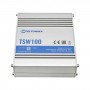 Купить ᐈ Кривой Рог ᐈ Низкая цена ᐈ Коммутатор Teltonika TSW100 (TSW100000000) (industrial, unmanaged, 4xGE PoE,1xGE, IP30, ALU 