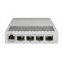 Купить ᐈ Кривой Рог ᐈ Низкая цена ᐈ Коммутатор MikroTik CRS305-1G-4S+IN (1x1GE, 4xSFP+, Dual PSU, L3)