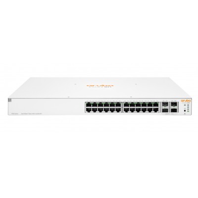 Купить ᐈ Кривой Рог ᐈ Низкая цена ᐈ Коммутатор Aruba IOn 1930 (24xGE PoE, 4xSFP+, L2+, max PoE+ 370W) (JL684A)