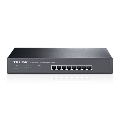 Купить ᐈ Кривой Рог ᐈ Низкая цена ᐈ Коммутатор TP-Link TL-SG1008 (8хGE, металл)