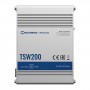 Купить ᐈ Кривой Рог ᐈ Низкая цена ᐈ Коммутатор Teltonika TSW200 (TSW200000010) (industrial, unmanaged, 8xGE PoE+, 2xSFP, IP30, A