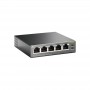 Купить ᐈ Кривой Рог ᐈ Низкая цена ᐈ Коммутатор TP-Link TL-SG1005P (1хGE, 4xGE PoE, max 53W)