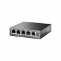 Купить ᐈ Кривой Рог ᐈ Низкая цена ᐈ Коммутатор TP-Link TL-SG1005P (1хGE, 4xGE PoE, max 53W)