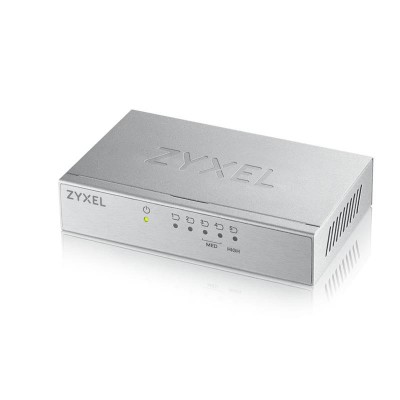 Купить ᐈ Кривой Рог ᐈ Низкая цена ᐈ Коммутатор ZYXEL GS-105B v3 (GS-105BV3-EU0101F) (5xGE, металлический корпус)