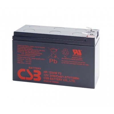 Купити Аккумуляторная батарея CSB 12V 9AH (HR1234W) AGMᐈ Кривий Ріг ᐈ Замовити по низькій ціні