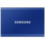 Купить ᐈ Кривой Рог ᐈ Низкая цена ᐈ Накопитель внешний SSD 2.5" USB 1.0TB Samsung T7 Indigo Blue (MU-PC1T0H/WW)