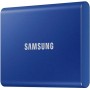 Купить ᐈ Кривой Рог ᐈ Низкая цена ᐈ Накопитель внешний SSD 2.5" USB 1.0TB Samsung T7 Indigo Blue (MU-PC1T0H/WW)