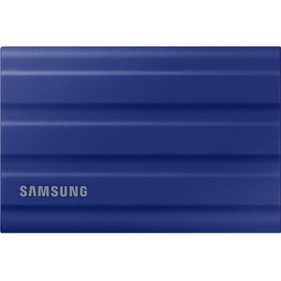 Купить ᐈ Кривой Рог ᐈ Низкая цена ᐈ Накопитель внешний SSD 2.5" USB 2.0TB Samsung T7 Shield Blue (MU-PE2T0R/EU)