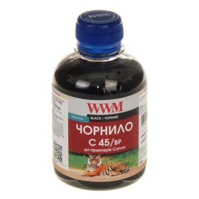 Купить ᐈ Кривой Рог ᐈ Низкая цена ᐈ Чернила WWM CANON PG-440/PG-445/PGI-450Bk (Black Pigment) (C45/BP) 200г