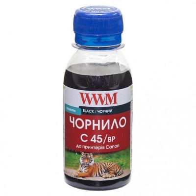 Купить ᐈ Кривой Рог ᐈ Низкая цена ᐈ Чернила WWM Canon PG-440/PG-445/PGI-450Bk (Black Pigment) (C45/BP-2) 100г