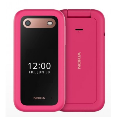 Купить ᐈ Кривой Рог ᐈ Низкая цена ᐈ Мобильный телефон Nokia 2660 Flip Dual Sim Pop Pink; 2.8" (320x240) TN / раскладной / Unisoc