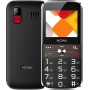 Купить ᐈ Кривой Рог ᐈ Низкая цена ᐈ Мобильный телефон Nomi i220 Dual Sim Black; 2.2" (176x144) TN / кнопочный моноблок / MediaTe