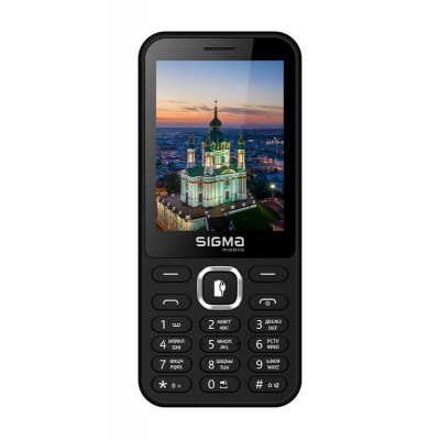 Купить ᐈ Кривой Рог ᐈ Низкая цена ᐈ Мобильный телефон Sigma mobile X-style 31 Power Type-C Dual Sim Black; 2.8" (320х240) TN / к