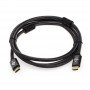 Купить ᐈ Кривой Рог ᐈ Низкая цена ᐈ Кабель Atcom Premium HDMI - HDMI V 2.1 (M/M), 2 м, Black (AT23782) пакет