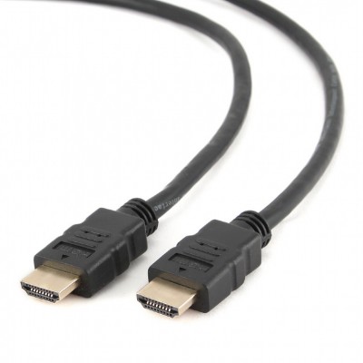 Купить ᐈ Кривой Рог ᐈ Низкая цена ᐈ Кабель Cablexpert HDMI-HDMI V 2.0 (M/M), 4.5 м, черный (CC-HDMI4-15) пакет