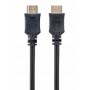 Купить ᐈ Кривой Рог ᐈ Низкая цена ᐈ Кабель Cablexpert (CC-HDMI4L-0.5M) HDMI-HDMI V.1.4, вилка/вилка, 0.5м Black