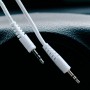 Купить ᐈ Кривой Рог ᐈ Низкая цена ᐈ Кабель Xqisit Audio Cable 3.5 мм - 3.5 мм (M/M), 1.2 м, White (4029948026954)