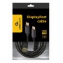 Купить ᐈ Кривой Рог ᐈ Низкая цена ᐈ Кабель Cablexpert DisplayPort - DisplayPort V 1.2 (M/M), 1.8 м, черный (CC-DP2-6)