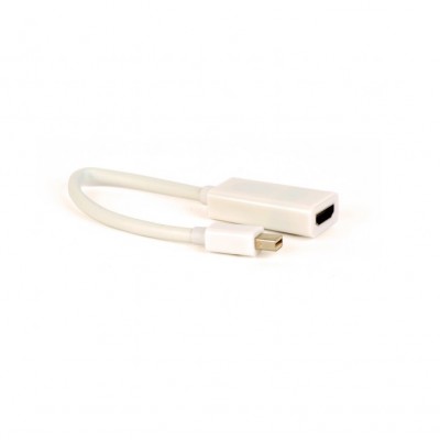 Купить ᐈ Кривой Рог ᐈ Низкая цена ᐈ Адаптер Cablexpert mini DisplayPort - HDMI (M/F), 0.15 м, White (A-mDPM-HDMIF-02-W)