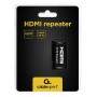 Купить ᐈ Кривой Рог ᐈ Низкая цена ᐈ Ретранслятор Cablexpert HDMI - HDMI (F/F), 19+19пин, Black (DRP-HDMI-02)