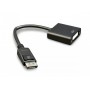 Купить ᐈ Кривой Рог ᐈ Низкая цена ᐈ Адаптер Cablexpert DisplayPort - DVI (M/F), 0.1 м, Black (A-DPM-DVIF-002)