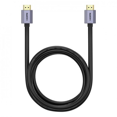 Купить ᐈ Кривой Рог ᐈ Низкая цена ᐈ Кабель Baseus High Definition Graphene HDMI - HDMI V 2.0 (M/M), 3 м, Black (WKGQ020301)