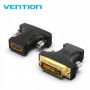 Купить ᐈ Кривой Рог ᐈ Низкая цена ᐈ Адаптер Vention HDMI - DVI (F/M), Black (AILB0)