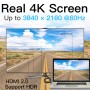 Купить ᐈ Кривой Рог ᐈ Низкая цена ᐈ Кабель Vention HDMI - HDMI V 2.0 (M/M), 1.5 м, черный (VAA-M02-B150)