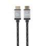 Купить ᐈ Кривой Рог ᐈ Низкая цена ᐈ Кабель Cablexpert HDMI - HDMI V 2.0 (M/M), 2 м, черный/серый (CCB-HDMIL-2M) коробка