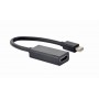 Купить ᐈ Кривой Рог ᐈ Низкая цена ᐈ Адаптер Cablexpert mini DisplayPort - HDMI (M/F), Black (A-mDPM-HDMIF4K-01)