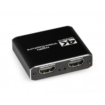 Купить ᐈ Кривой Рог ᐈ Низкая цена ᐈ Адаптер Cablexpert HDMI - HDMI+USB+3.5 мм (F/F), Black (UHG-4K2-01)