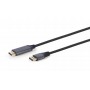 Купить ᐈ Кривой Рог ᐈ Низкая цена ᐈ Кабель Cablexpert DisplayPort - HDMI (M/M), 1.8 м, Black (CC-DP-HDMI-4K-6)