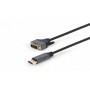 Купить ᐈ Кривой Рог ᐈ Низкая цена ᐈ Кабель Cablexpert DisplayPort - DVI (M/M), 1.8 м, Black (CC-DPM-DVIM-4K-6)