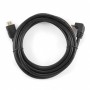 Купить ᐈ Кривой Рог ᐈ Низкая цена ᐈ Кабель Cablexpert HDMI - HDMI V 1.4 (M/M), вилка/угловая вилка, 3 м, черный (CC-HDMI490-10) 