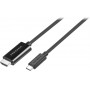 Купить ᐈ Кривой Рог ᐈ Низкая цена ᐈ Кабель Insignia USB Type-C - HDMI (M/M), 1.8 м, Black (NS-PCKCH6-C)