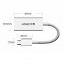 Купить ᐈ Кривой Рог ᐈ Низкая цена ᐈ Адаптер Ugreen MM130 DisplayPort - USB Type-C (F/M), Gray (40372)