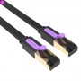 Купить ᐈ Кривой Рог ᐈ Низкая цена ᐈ Патч-корд Vention CAT7 SSTP Ethernet, 8 m, Black (ICABK)