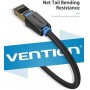 Купить ᐈ Кривой Рог ᐈ Низкая цена ᐈ Патч-корд Vention CAT 8 SFTP Ethernet, 2 m, Black (IKABH)