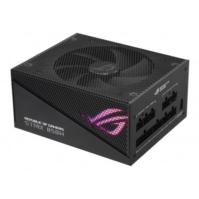 Купить ᐈ Кривой Рог ᐈ Низкая цена ᐈ Блок питания Asus ROG Strix PCIE5 850W Gold Aura Edition (90YE00P2-B0NA00)