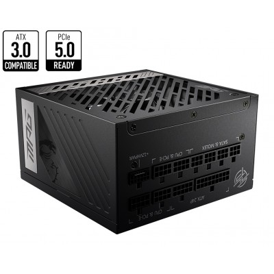 Купить ᐈ Кривой Рог ᐈ Низкая цена ᐈ Блок питания MSI MPG A1000G PCIE5 1000W