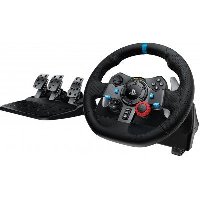 Купить ᐈ Кривой Рог ᐈ Низкая цена ᐈ Руль Logitech G29 Driving Force PC/PS3/PS4 Black (941-000112)