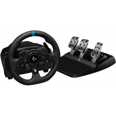 Купить ᐈ Кривой Рог ᐈ Низкая цена ᐈ Руль Logitech G923 for Xbox One and PC Black (941-000158)