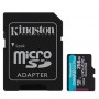 Купить ᐈ Кривой Рог ᐈ Низкая цена ᐈ Карта памяти MicroSDXC 256GB UHS-I/U3 Class 10 Kingston Canvas Go! Plus R170/W90MB/s + SD-а