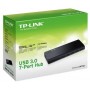 Купить ᐈ Кривой Рог ᐈ Низкая цена ᐈ Концентратор USB3.0 TP-Link UH700 Black 7хUSB3.0