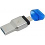 Купить ᐈ Кривой Рог ᐈ Низкая цена ᐈ Кардридер Kingston MobileLite Duo 3C Dual Interface USB3.1 Type-A and Type-C microSD (FCR-ML