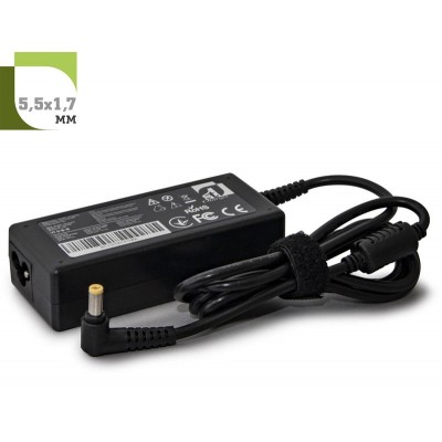 Купить ᐈ Кривой Рог ᐈ Низкая цена ᐈ Блок питания 1StCharger для ноутбука Acer 19V 65W 3.42A 5.5х1.7мм (AC1STAC65WA)