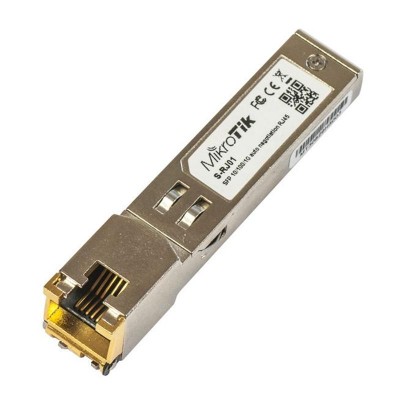 Купить ᐈ Кривой Рог ᐈ Низкая цена ᐈ Модуль SFP Mikrotik S-RJ01 (SFP to RJ-45)